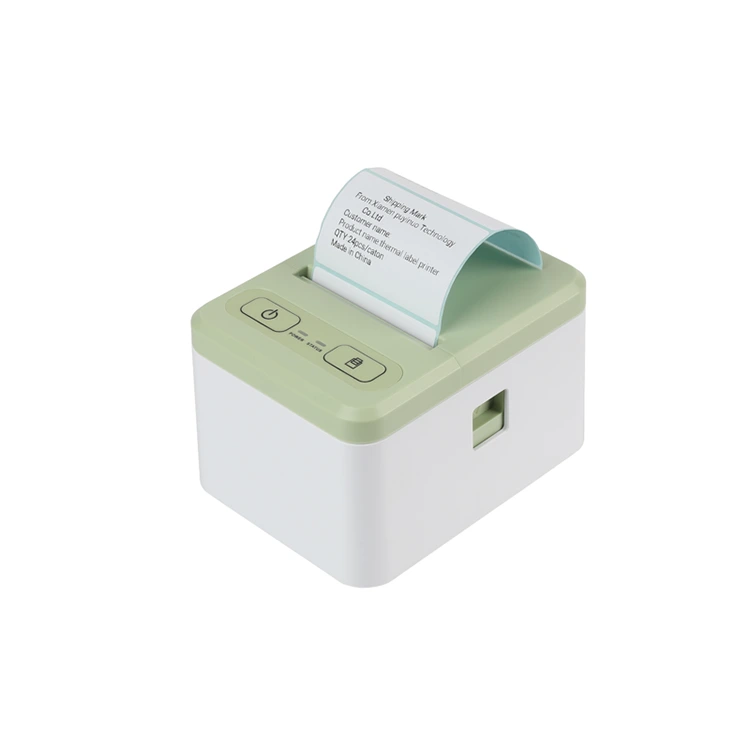 डेस्कटॉप ब्लूटूथ आणि पीसी कनेक्ट करण्यायोग्य लेबल प्रिंटर